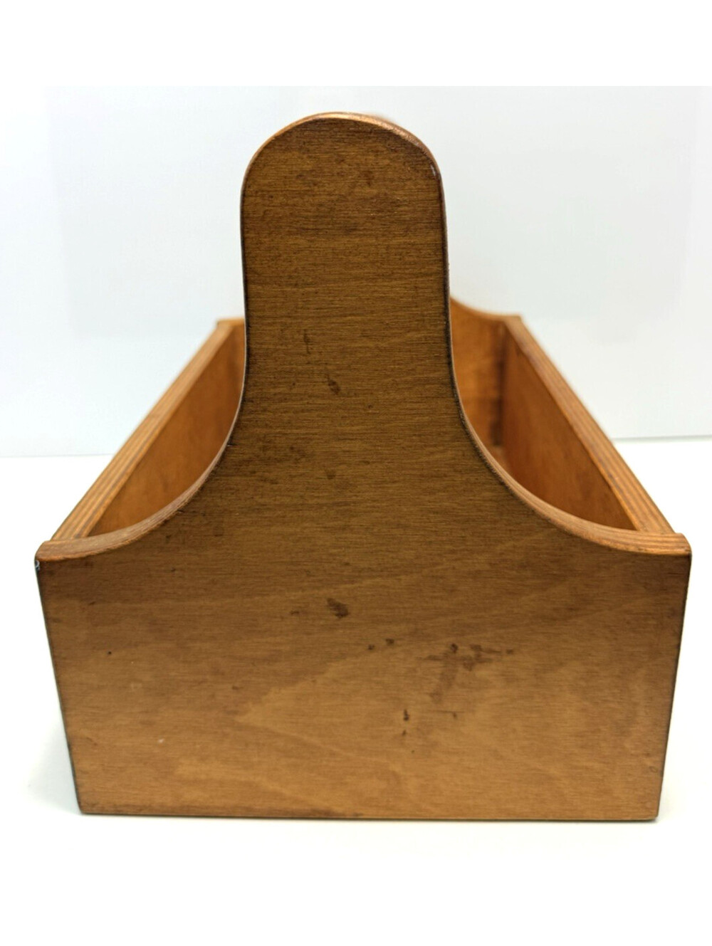 Rustic Handmade APPLES Wood Tool Box Style Rustic County Fall Porch Decor - Picture 7 of 10